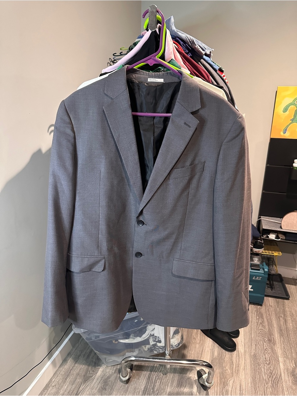 Nordstrom Rack Men’s Suit Jacket Trim Fit Size 44R Pre-Owned